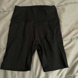 X by Gottex, XS black biker shorts with pockets